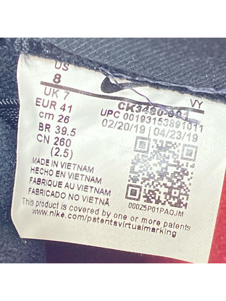 Supreme スニーカー ck3480-001/26cm