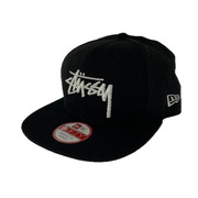 STUSSY キャップ NEW ERA 9FIFTY ブラック
