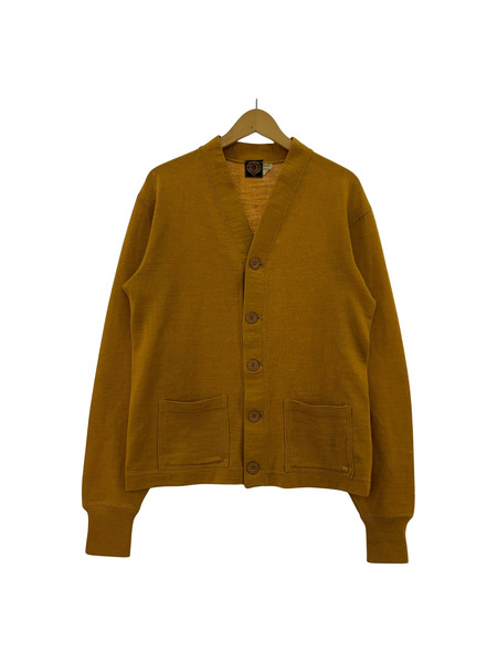OLD・VINTAGE カーディガン 40s ウールカーディガン(40)マスタード