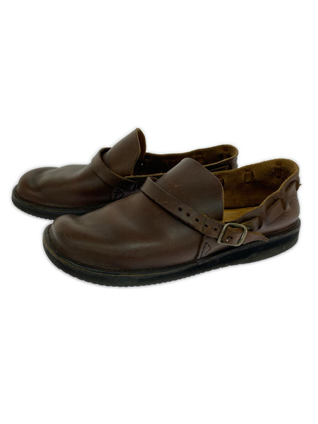 シューズ ミドルイングリッシュ レザーシューズ (7D:24cm位)