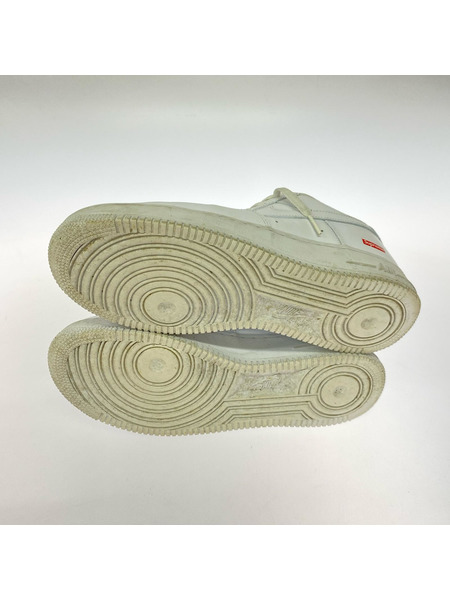 NIKE スニーカー supreme airforce1 ホワイト