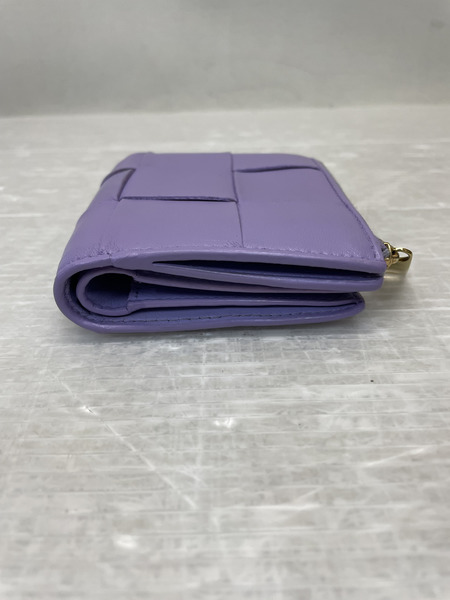 Bottega Veneta カセット コンパクトウォレット 紫[値下]