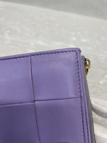 Bottega Veneta カセット コンパクトウォレット 紫[値下]