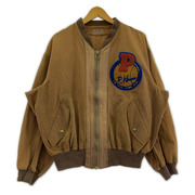 OLD・VINTAGE ジャケット 90s PINK HOUSE スタジャン ブラウン