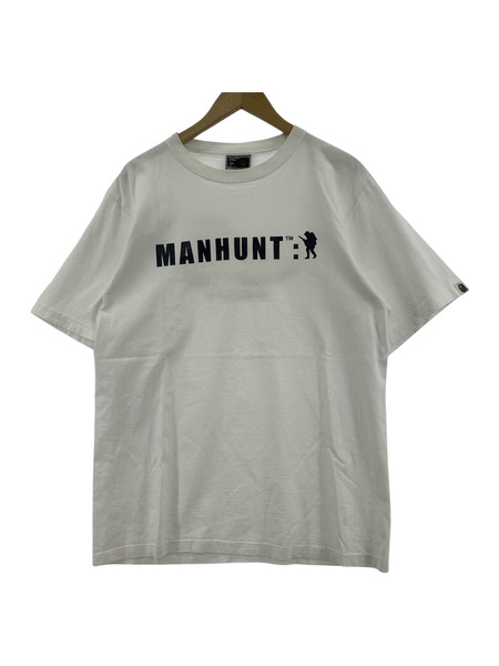 A BATHING APE 00年 MANHUNT BOOTS PHOTO TEE L