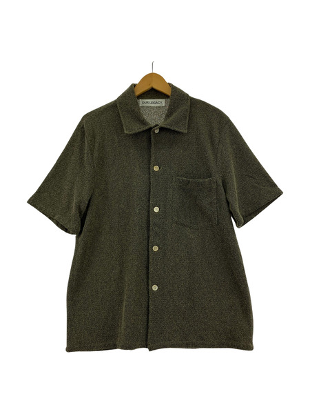 Our Legacy 23AW BOX SHORTSLEEVE Muck Boucle 44 グレー系
