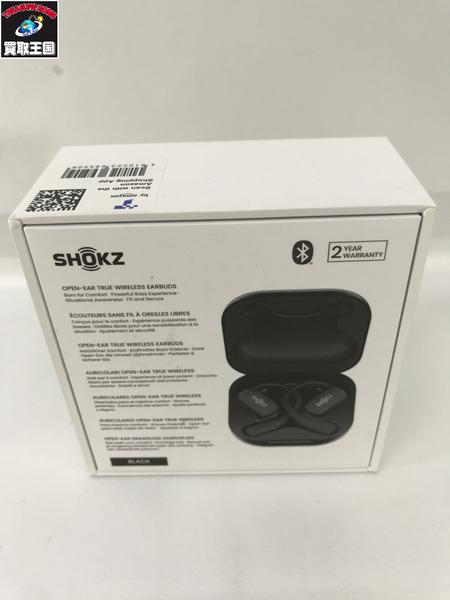 イヤホン/ヘッドホン Shokz OpenFit ブラック