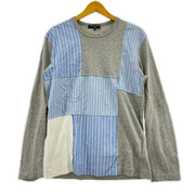 COMME des GARCONS HOMME AD2008 パッチワークTシャツ