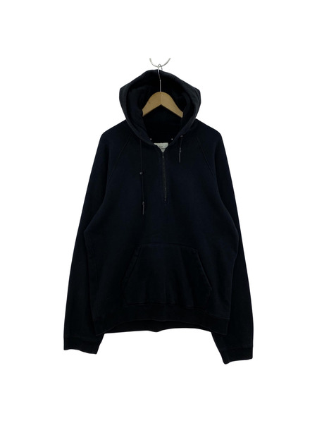product almostblack 19ss ハーフジップパーカー ブラック 1[値下]