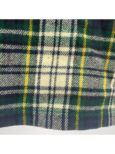 L.L.Bean 長袖シャツ 60s~70s 筆記体タグ チェックシャツプルオーバー (XL)