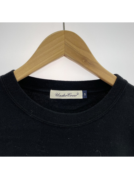 UNDERCOVER×Kamilla Tolno 23AW TEE ROSE ローズプリントTee 5 黒[値下]