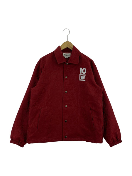 10匣 TENBOX OG Logo Coach JKT コーチジャケット レッド TBX