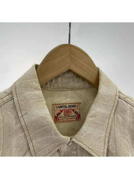 KAPITAL 長袖Tシャツ・カットソー 羽根 Jacket ジャケット 5  ホワイト