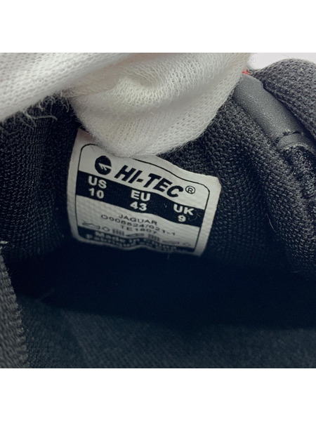 HI-TEC JAGUAR トレッキングスニーカー 黒 US10[値下]