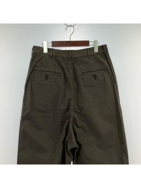 COMME des GARCONS パンツ 染色加工パンツ HE-P035 茶