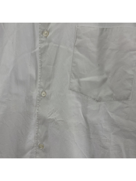 graphpaper Broad L/S Oversized Regular Collar Shirt F 白