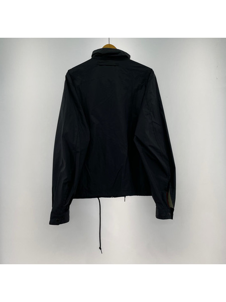 メンズラグ衣料 ナイロンブルゾン 黒