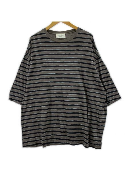 UNUSED Short Sleeve Border T-Shirt US2021 (3)