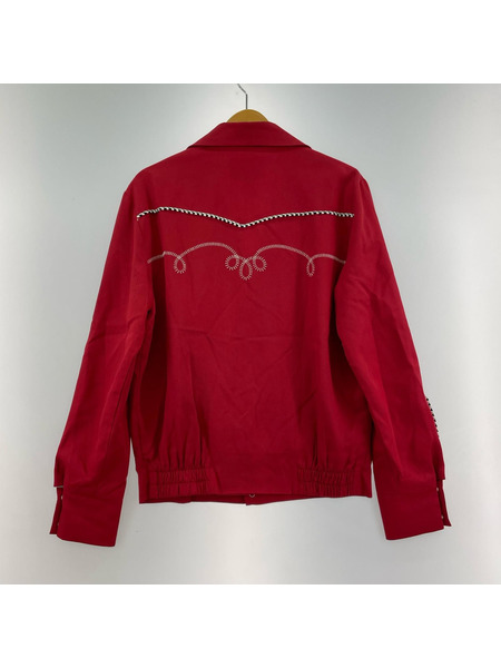 ジャケット H BAR C ウエスタンジャケット レッド(S)