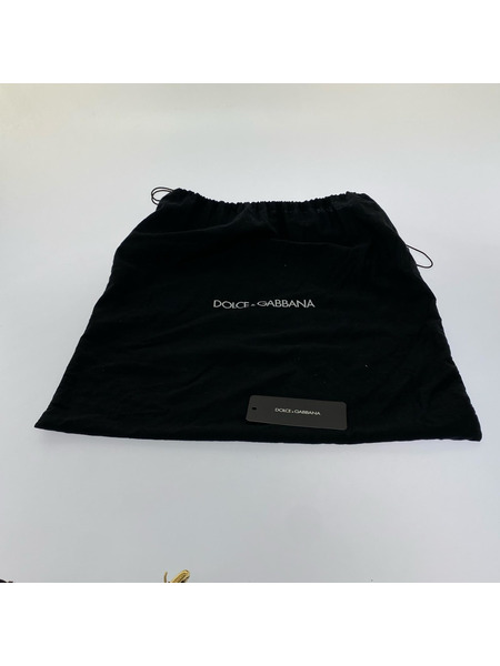 DOLCE&GABBANA MISS DALIA ファー レオパード ゴールド/ベージュ/黒