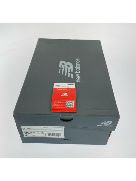 NEW BALANCE スニーカー 1906R Cordura Pack Black 26.0cm