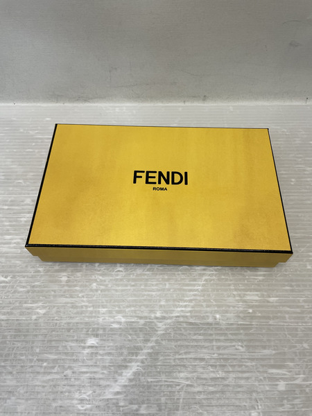 FENDI マイクロFFロングウォレット ブラック