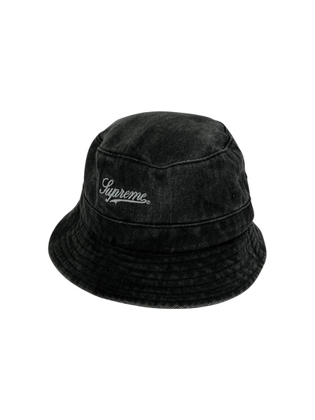 Supreme Coated Denim Crusher デニムバケットハット グレー系[値下]