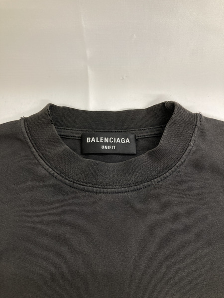 BALENCIAGA 22AW Oversized T-shirt ブラック(L)