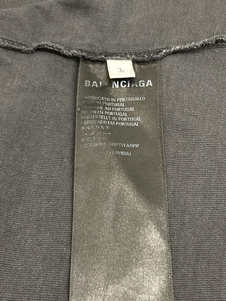 BALENCIAGA 22AW Oversized T-shirt ブラック(L)