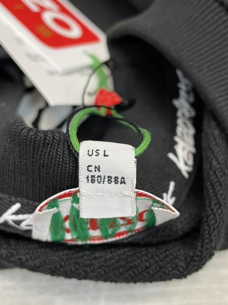 KENZO Futura 2000 クラシック フラワープリントスウェット L ブラック