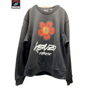 KENZO Futura 2000 クラシック フラワープリントスウェット L ブラック