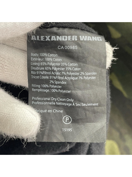 Alexander Wang カモ柄 オーバーサイズシャツジャケット 48