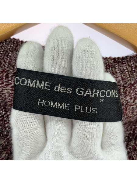 COMME des GARCONS ニット・セーター HOMME PLUS AD1996 ニット レッド