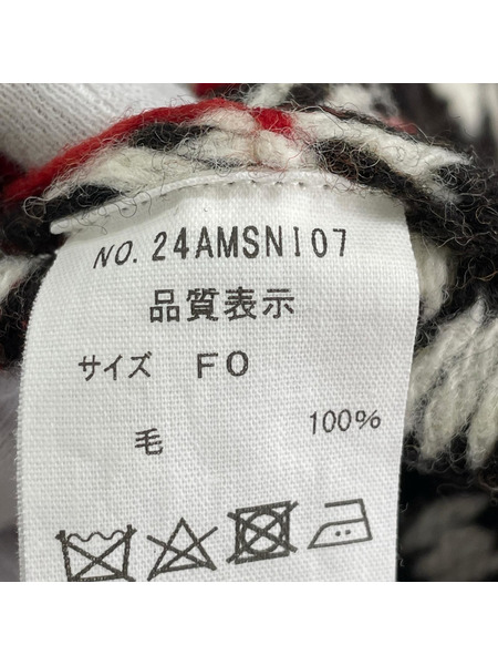 THE SHINZONE FAIR ISLE KNIT CARDIGAN カ ーディガン SIZE F0  24AM