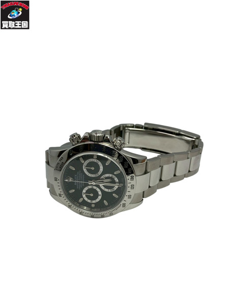 ROLEX Cosmograph Daytona ロレックス コスモグラフ・デイトナ 116520 SSモデル ステンレスモデル 黒文字盤 ランダム OH済み 仕上げ済み メンズ AT 自動巻き 