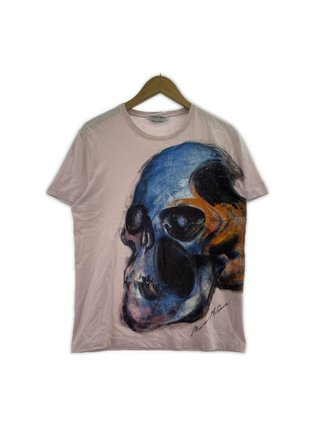 Alexander McQueen 半袖Tシャツ・カットソー ART SKULL ピンク