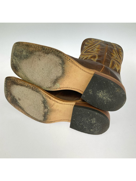 ブーツ Tony Lama square toe ウエスタンブーツ 29cm BRW