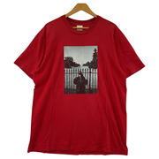 18SS/Supreme UNDERCOVER/Public Enemy White House Tee/L/RED