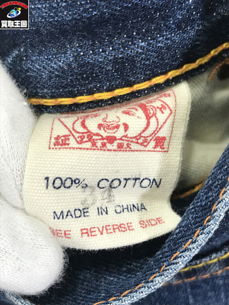 EVISU ショートパンツ 2001 ビッグカモメ デニムショーツ (W34