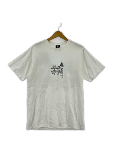 STUSSY 半袖Tシャツ・カットソー STUSSY InBloom Tee/S WHT