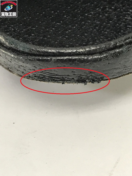 LV  レザーストラップヒール 黒(37)