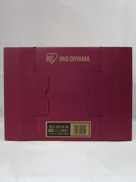 IRIS OHYAMA IH ジャー炊飯器 RC-IK10-B[値下]