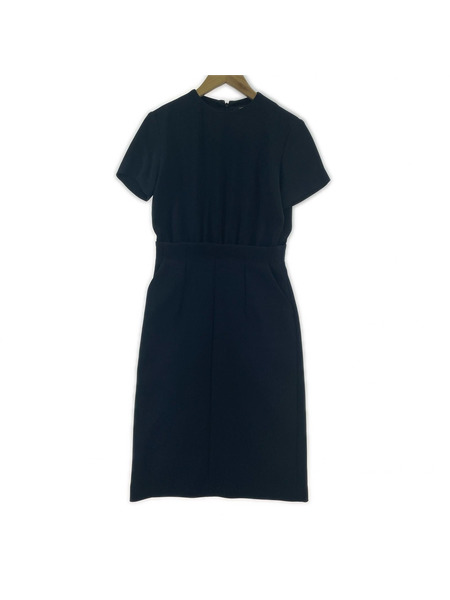 半袖ワンピース YOKO CHAN 半袖ワンピース 紺