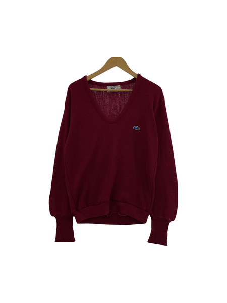 70s LACOSTE 糸巻キタグ セーター[値下]