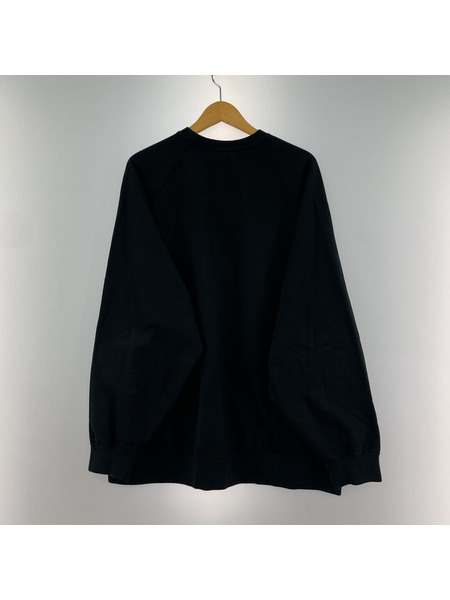 graphpaper Ultra Compact Terry Crew Neck Sweater  O/S 黒