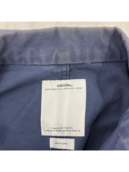 VISVIM TRAVAIL COVERALL 0116105013036 紺 (1)
