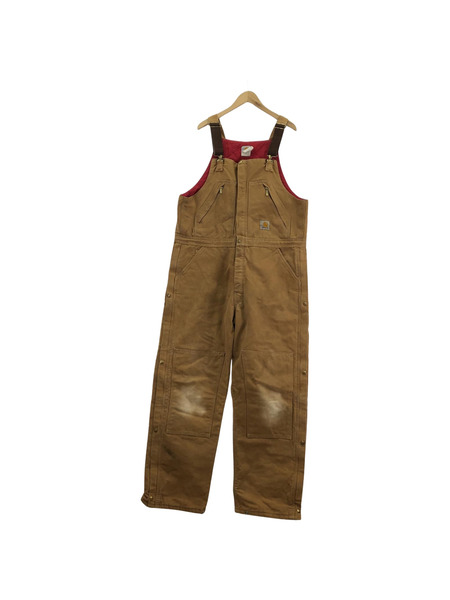 Carhartt   メキシコ製 R38 ダブルニー キルティング ダック オーバーオール[値下]