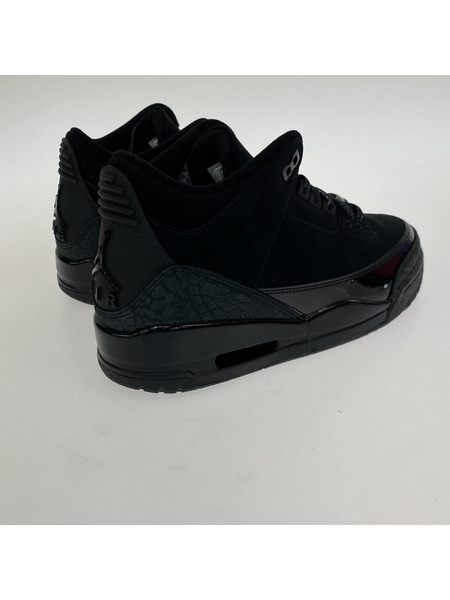 NIKE スニーカー Air Jordan 3 Retro Black Cat (27.5)