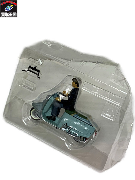 モペットコレクション 1/24 02A. 富士重工業 ラビット スーパーフローＳ601Ｃ ＋アイビースタイルの紳士 外箱欠品 内箱未開封 内箱ダメージあり 