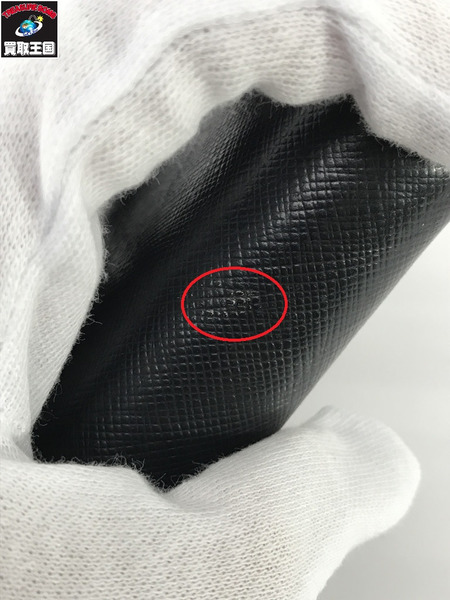 PRADA 小銭入れ・コインケース サフィアーノ ラウンドファスナー 黒[値下]